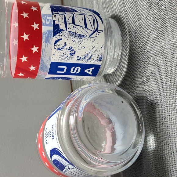 Set of two "Apollo 12" Return to the moon drinking glasses - Picture 5 of 6